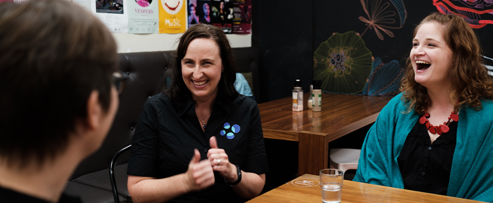 Women Signing   Support Deaf Connect & Deaf Lottery Charity