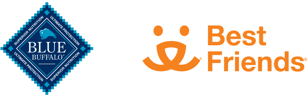 Best Friends and Blue Buffalo logos