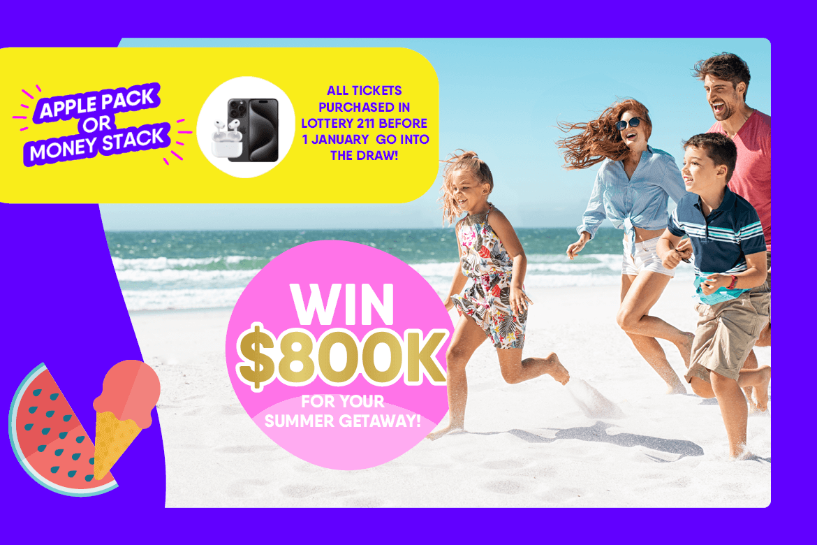 Win $800k for your summer getaway